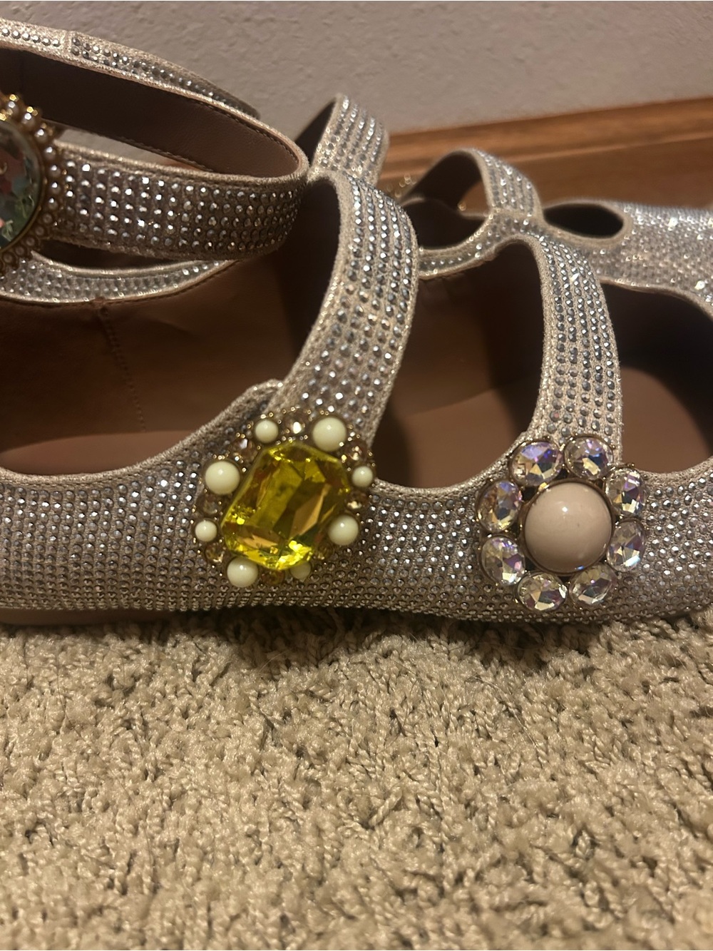 Kurt Geiger Ornate Gladiator Ballet Shoes Sise 41/10 - Picture 10 of 13